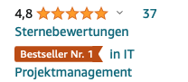 4,8 Amazon Sternebewertungen, Bestseller Nr. 1 in IT Projektmanagemment für das Buch, Künstliche Intelligenz für Unternehmer: der Praxisratgeber. Yvonne Konstanze Behnke